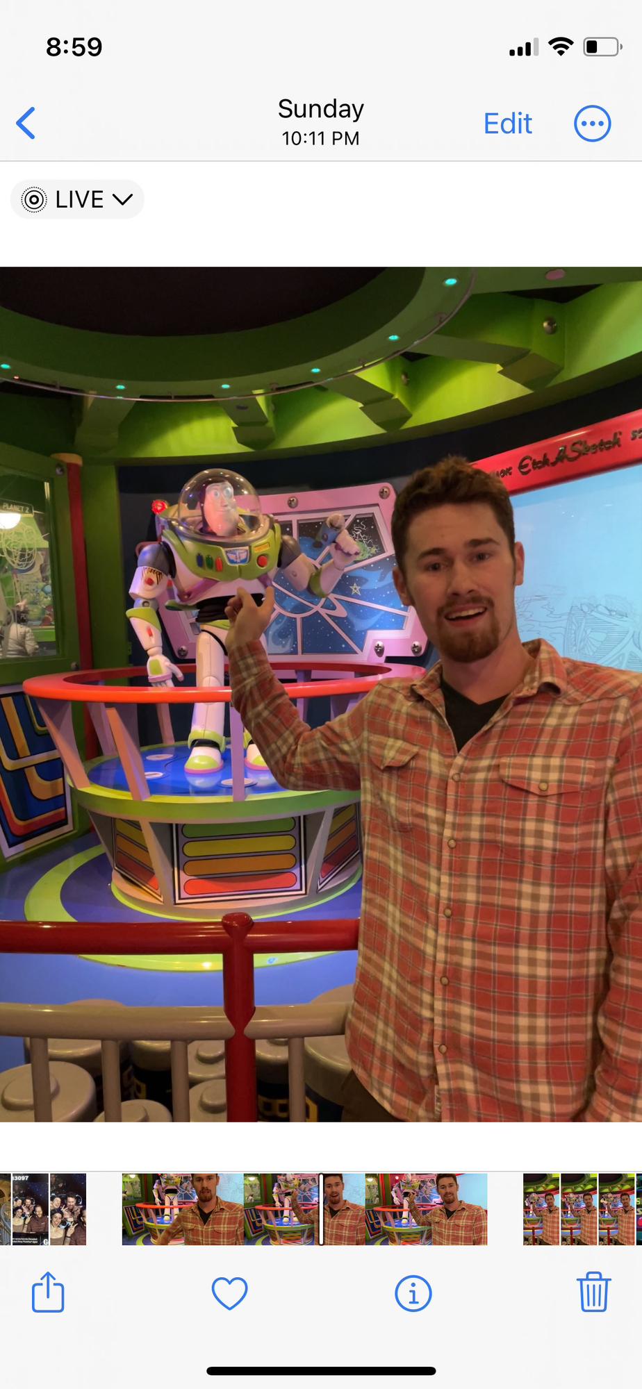 Oh my gosh it’s Buzz Lightyear!