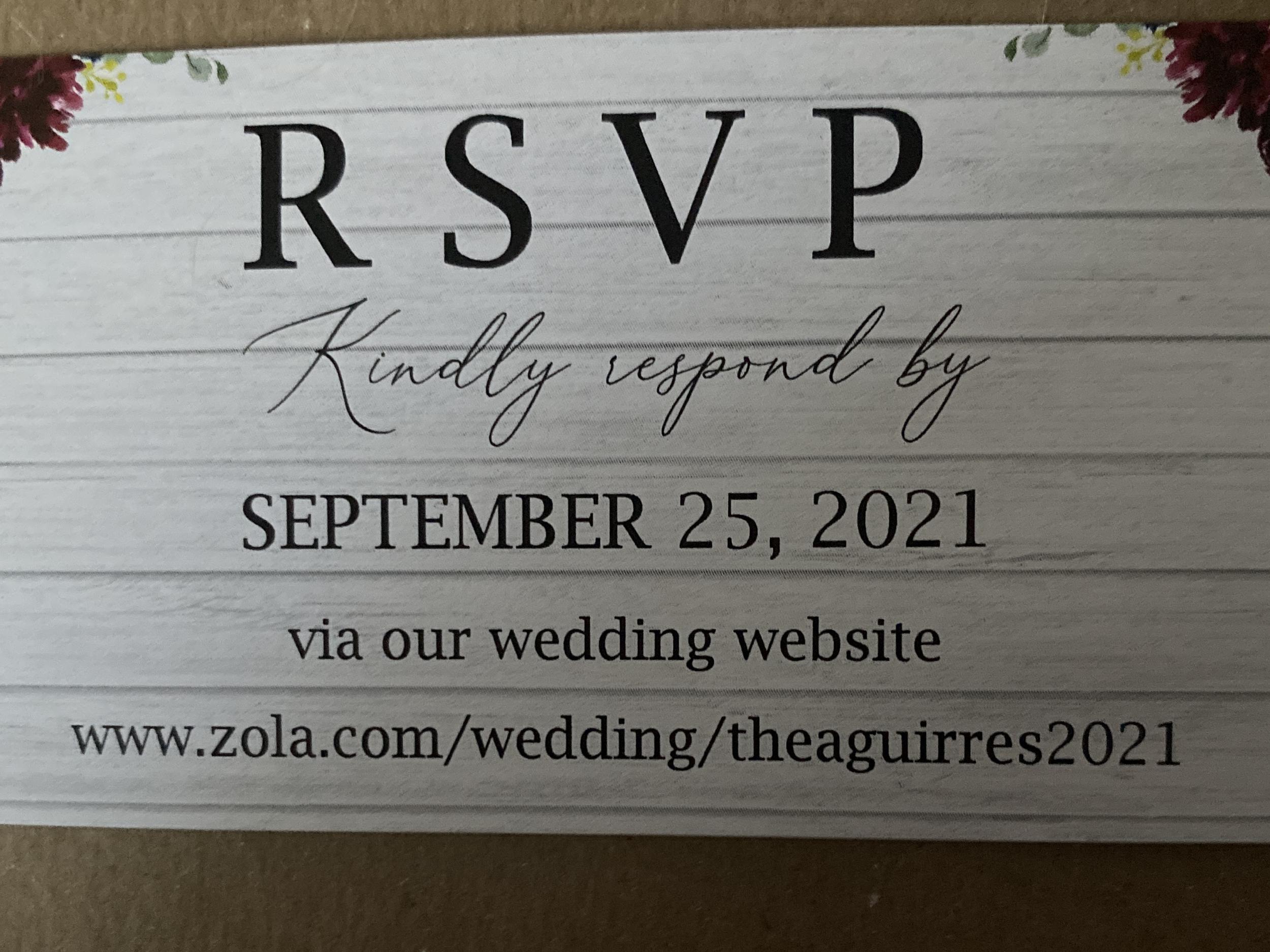 The Wedding Website of Christian Aguirre and Griselda Sagastume