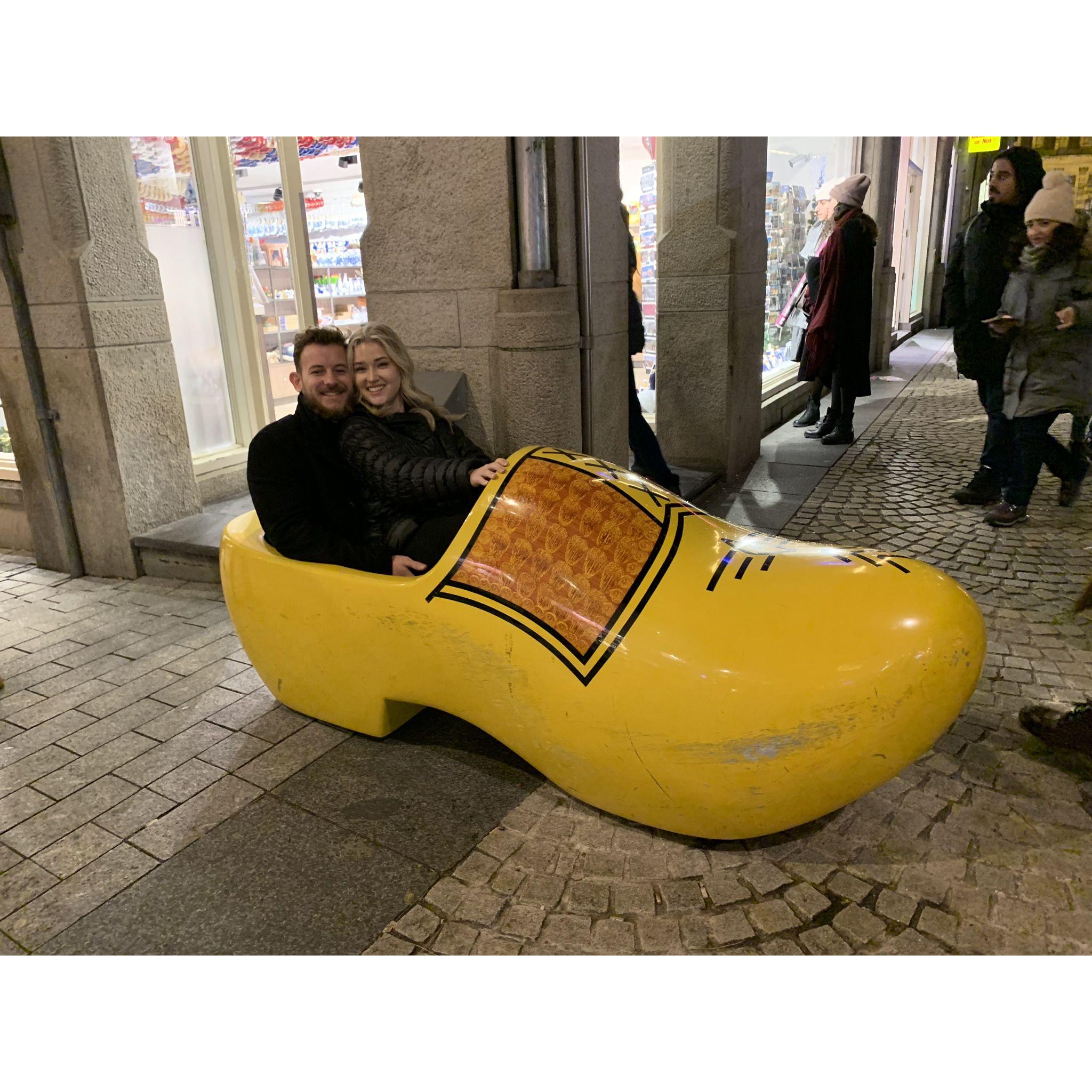 Exploring Europe together after Chad studied abroad for 4 months