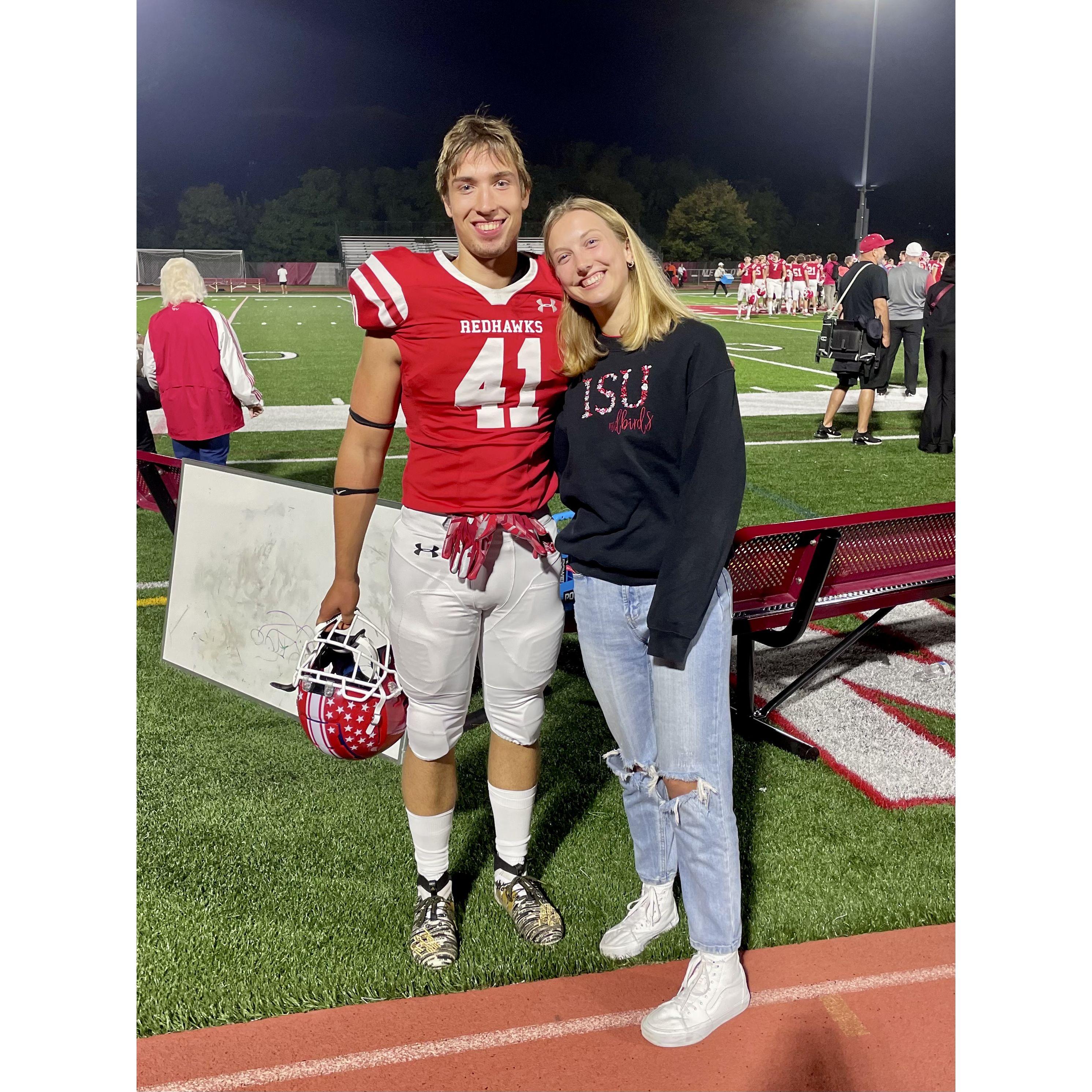 Last football game