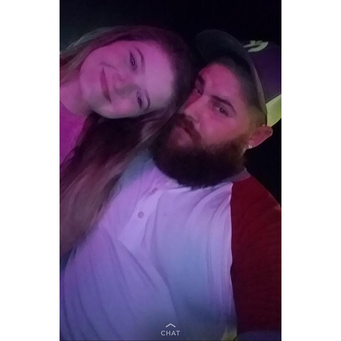 Our first picture and first concert!