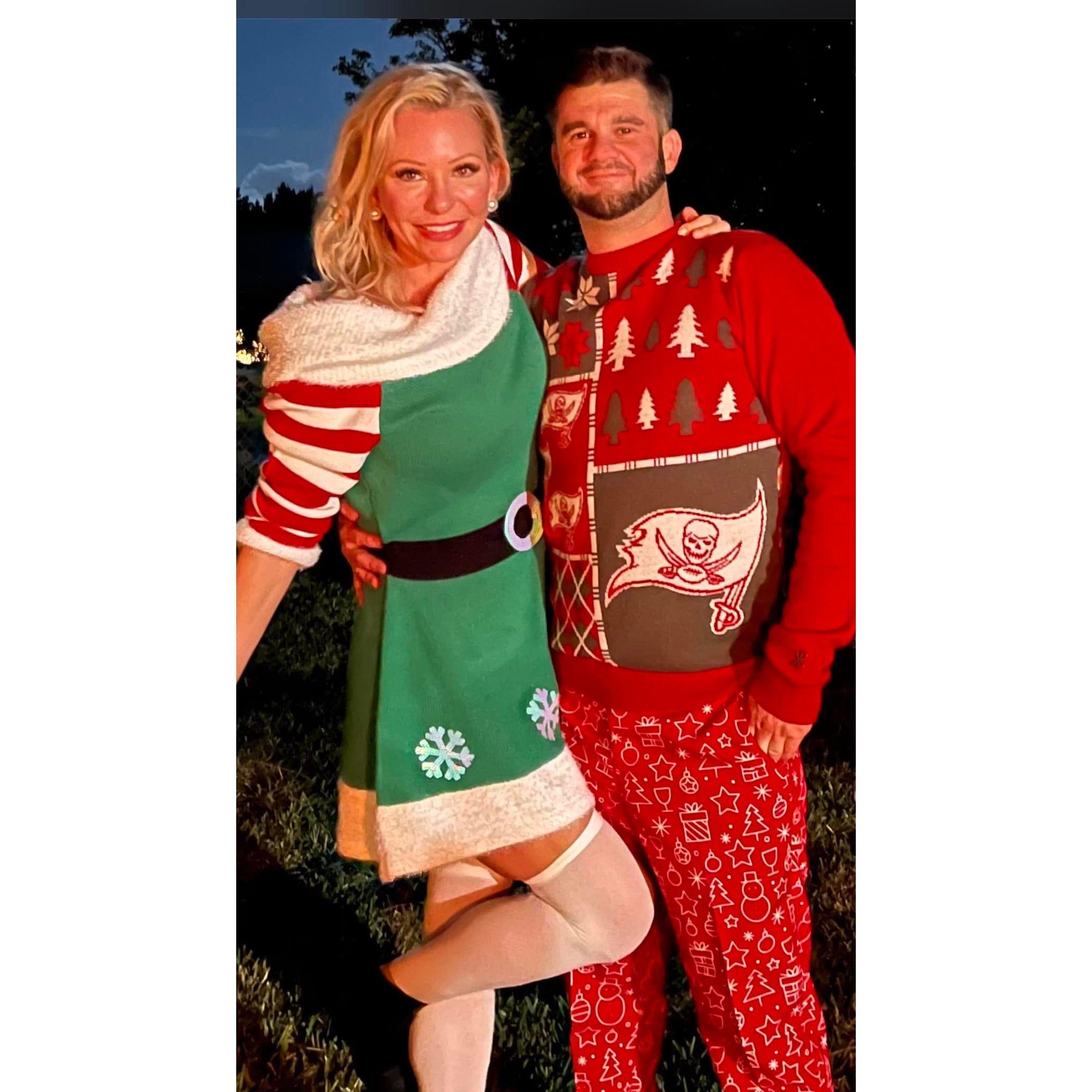 Invited to an ugly sweater party and we are the only ones in ugly sweaters.
