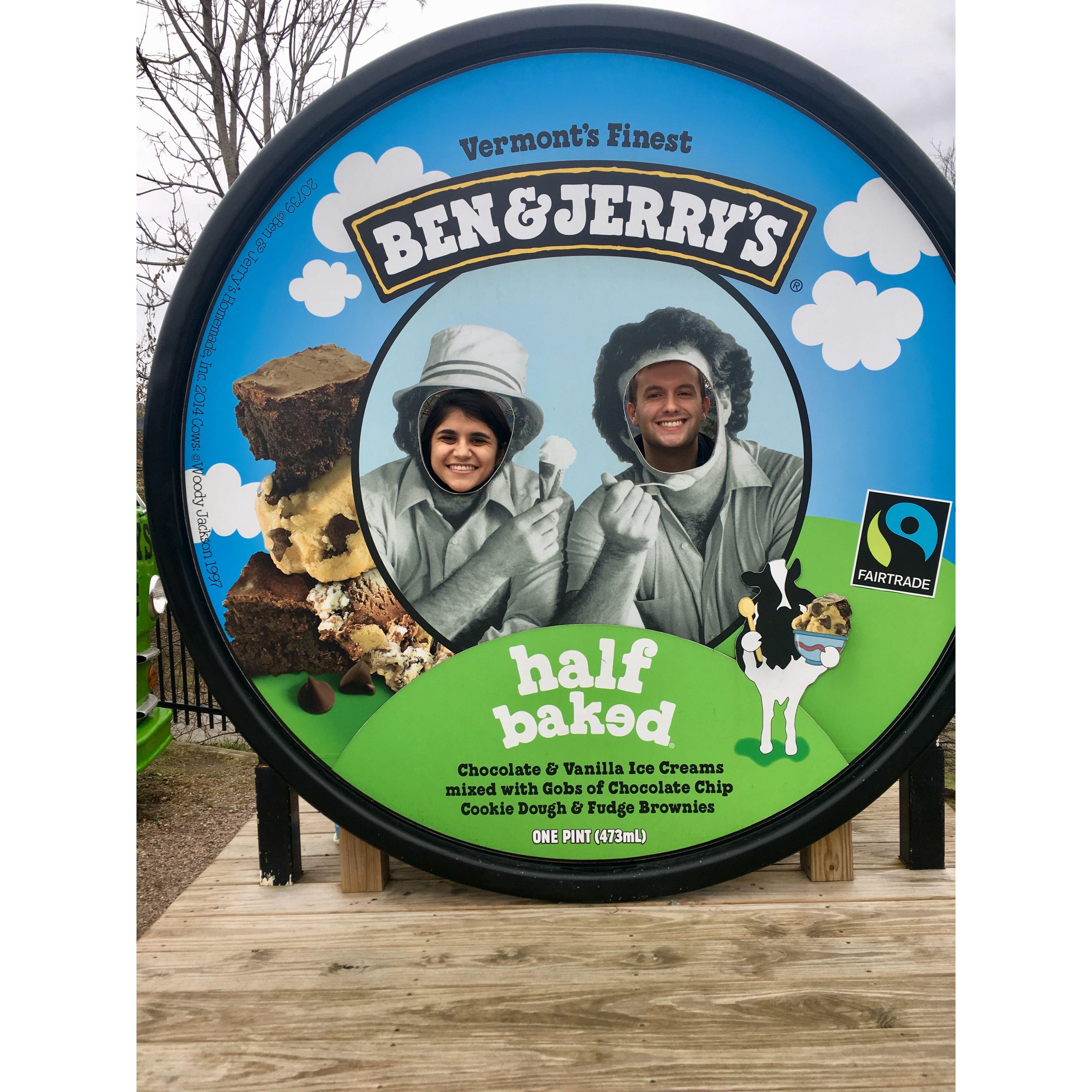 One (of many) visits to the Ben & Jerry's Factory in Waterbury, VT.