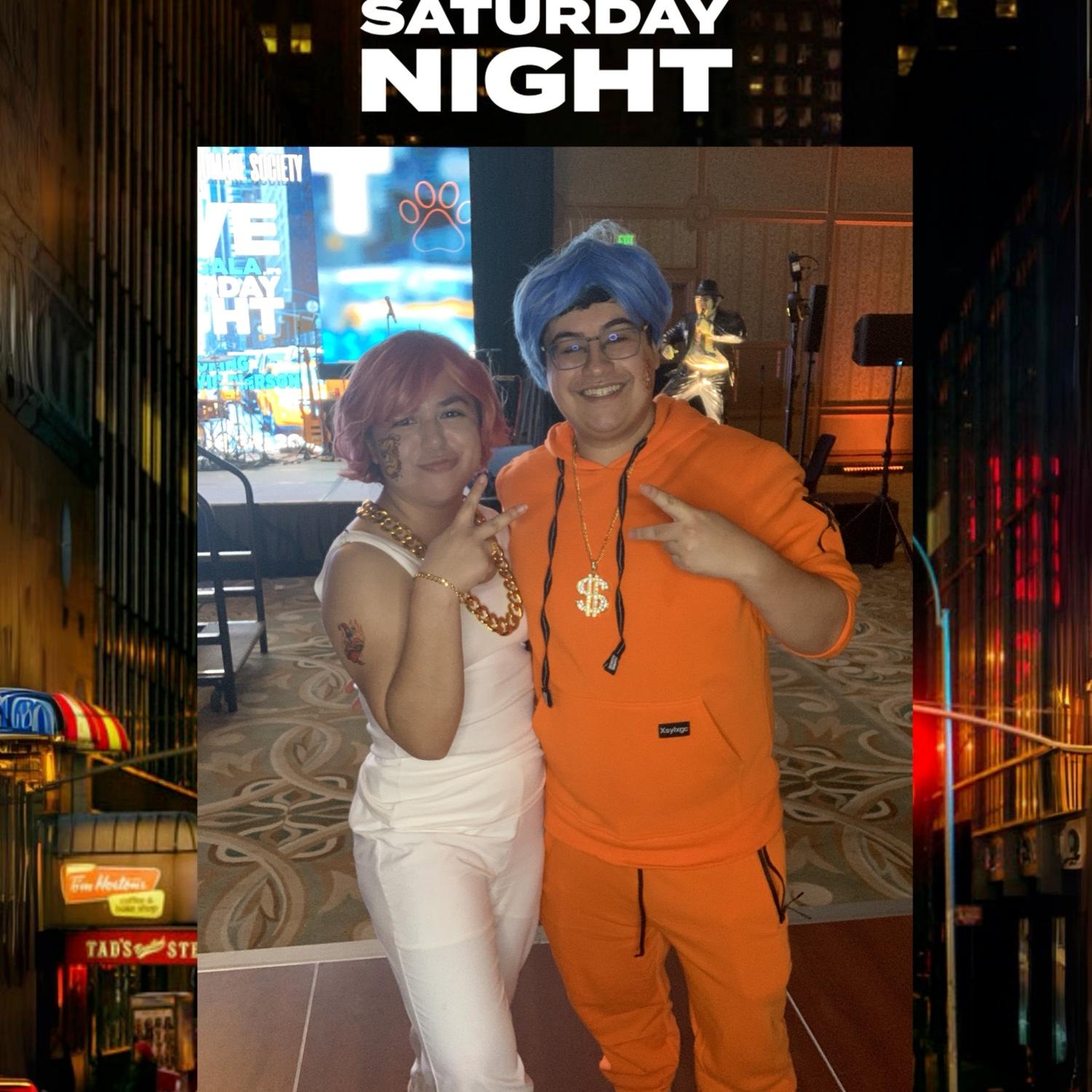 Galveston Convention Center | 09.28.2024 | Paws Gala dressed up as SNL Rap Roundtable characters 😂