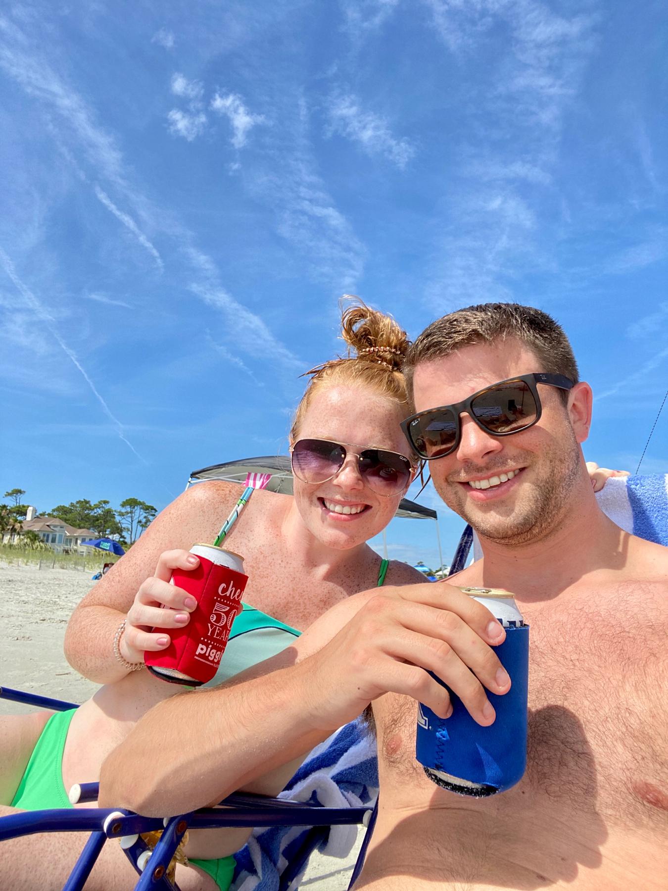 The first annual trip to Hilton Head, South Carolina. Both grew up vacationing to the island.