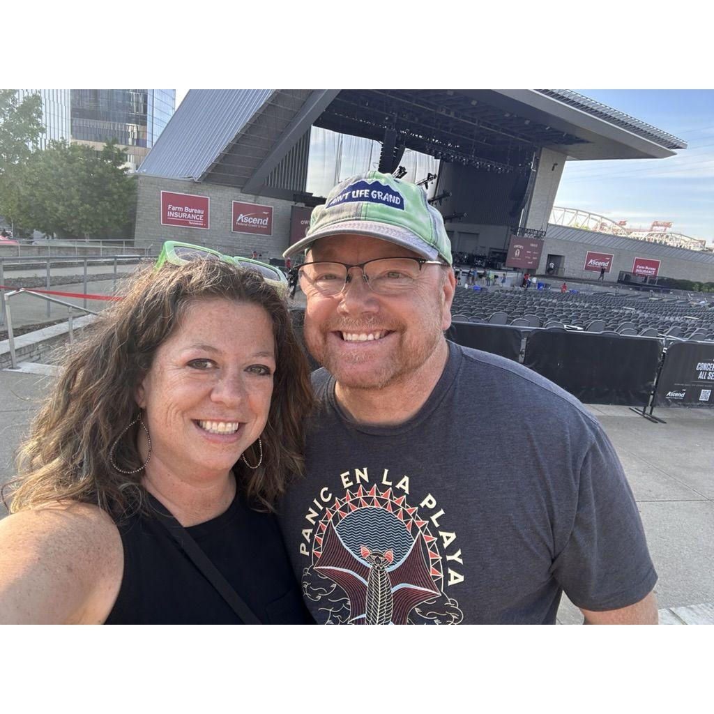 Getting ready to see Widespread Panic in Nashville