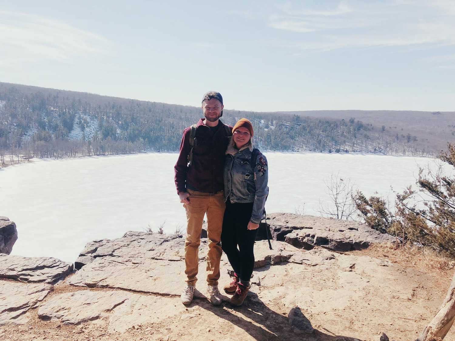 Hiking at Devils Lake, Wisconsin | 2020