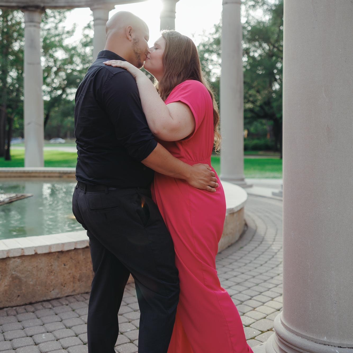 Engagement photo session
