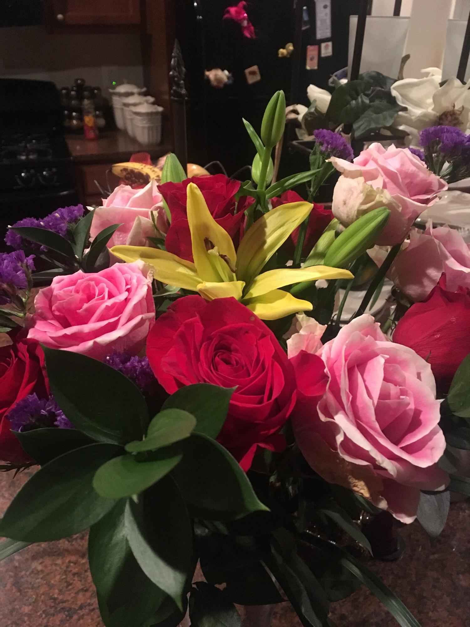 My first flowers from Raymond