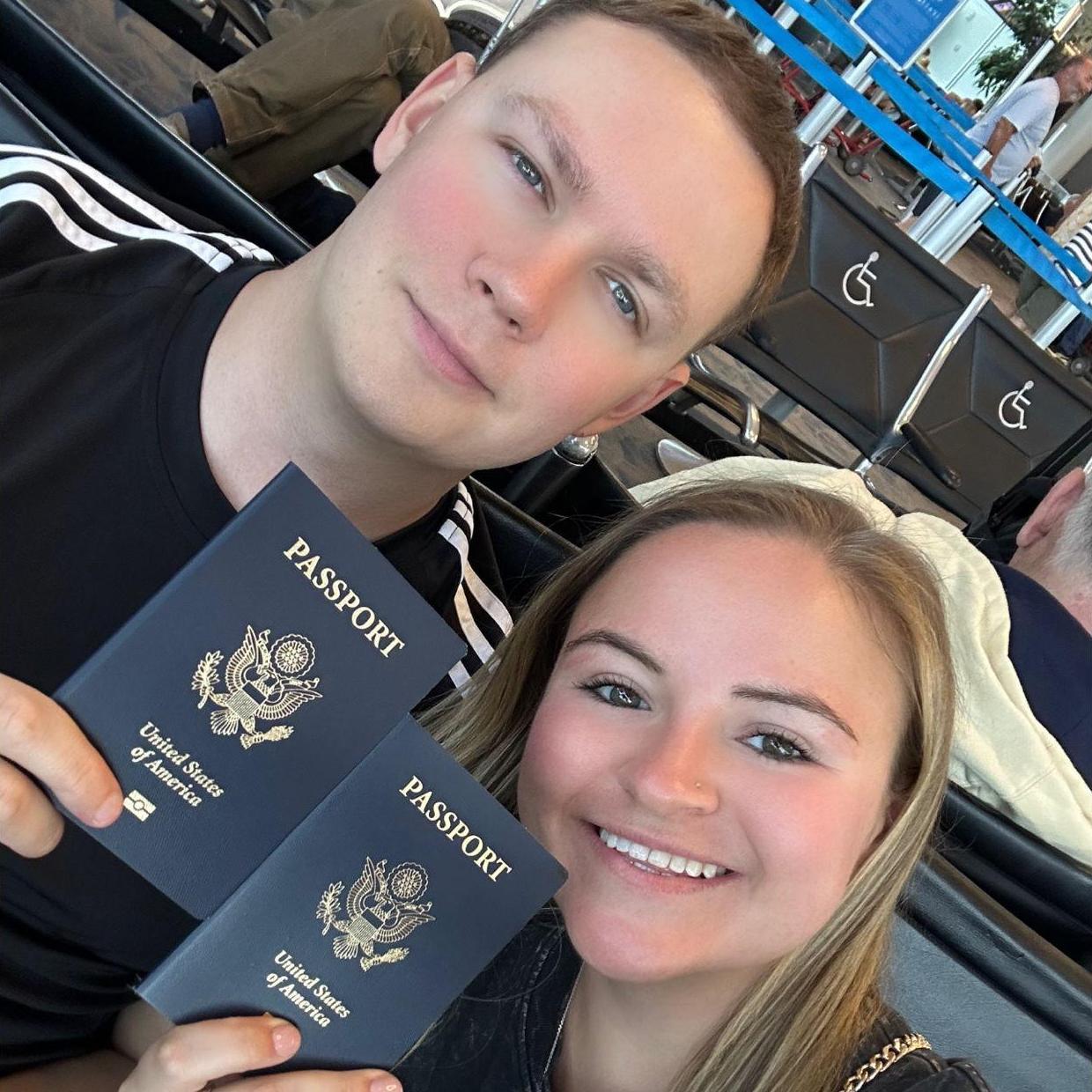 May 20, 2025 - We take off for Joey's first international trip!