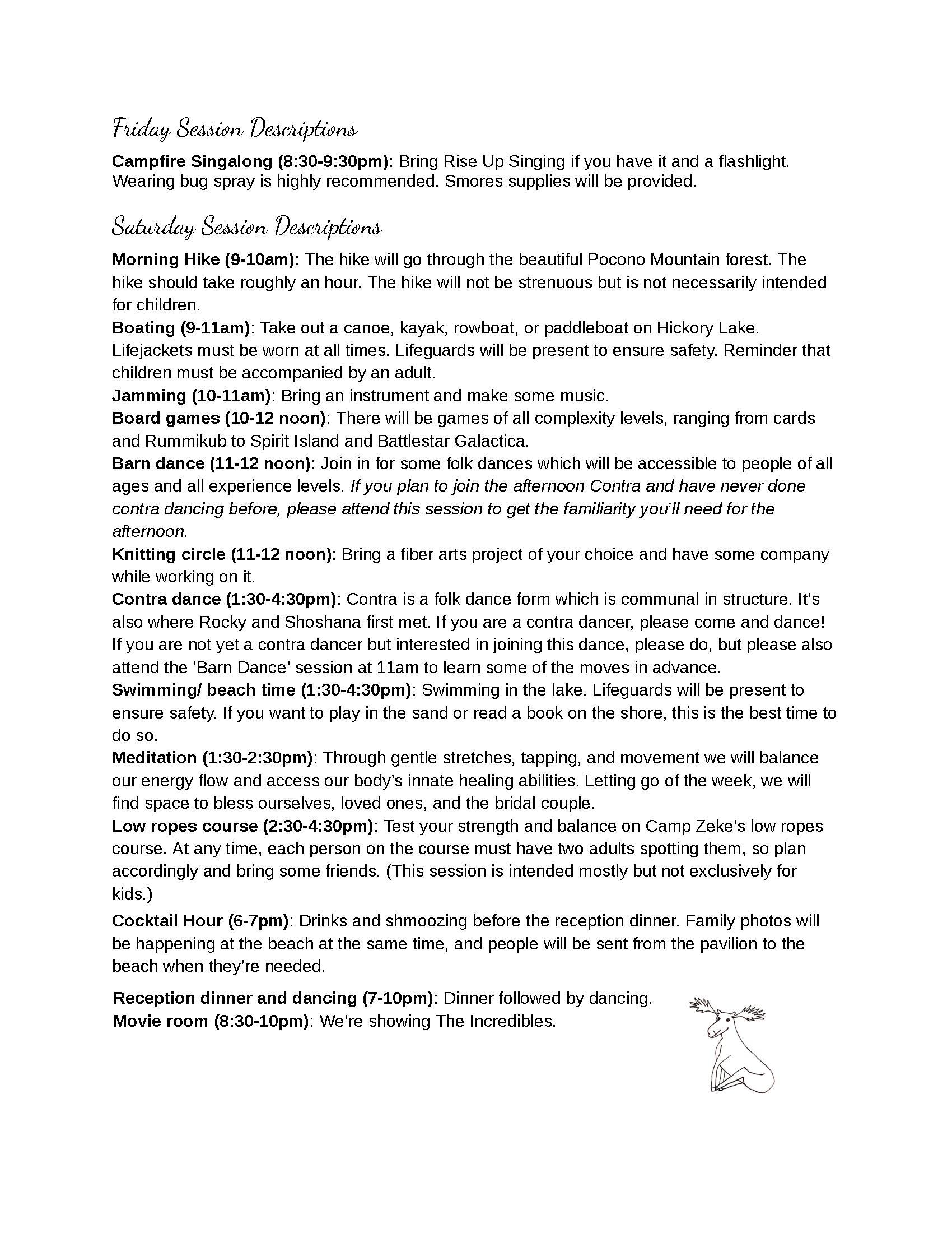 The Wedding Website of Shoshana Silverman and Rocky Marcus