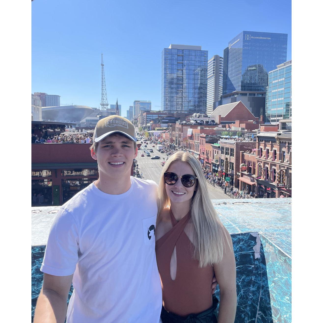 2022 - First trip together to visit Nashville