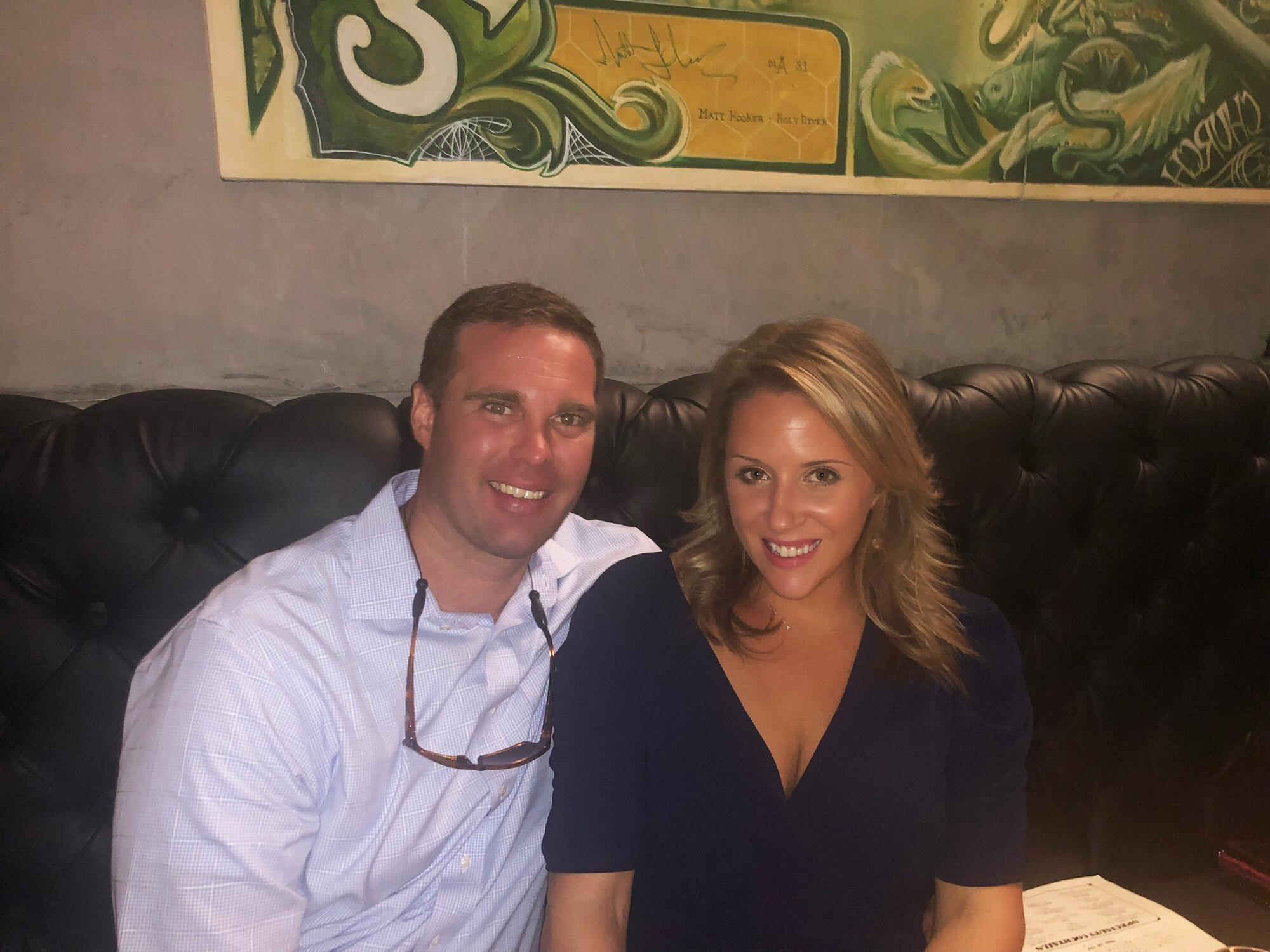 Eric and Whit in Charleston, SC for friends, Charles and Maura France’s wedding in September 2018