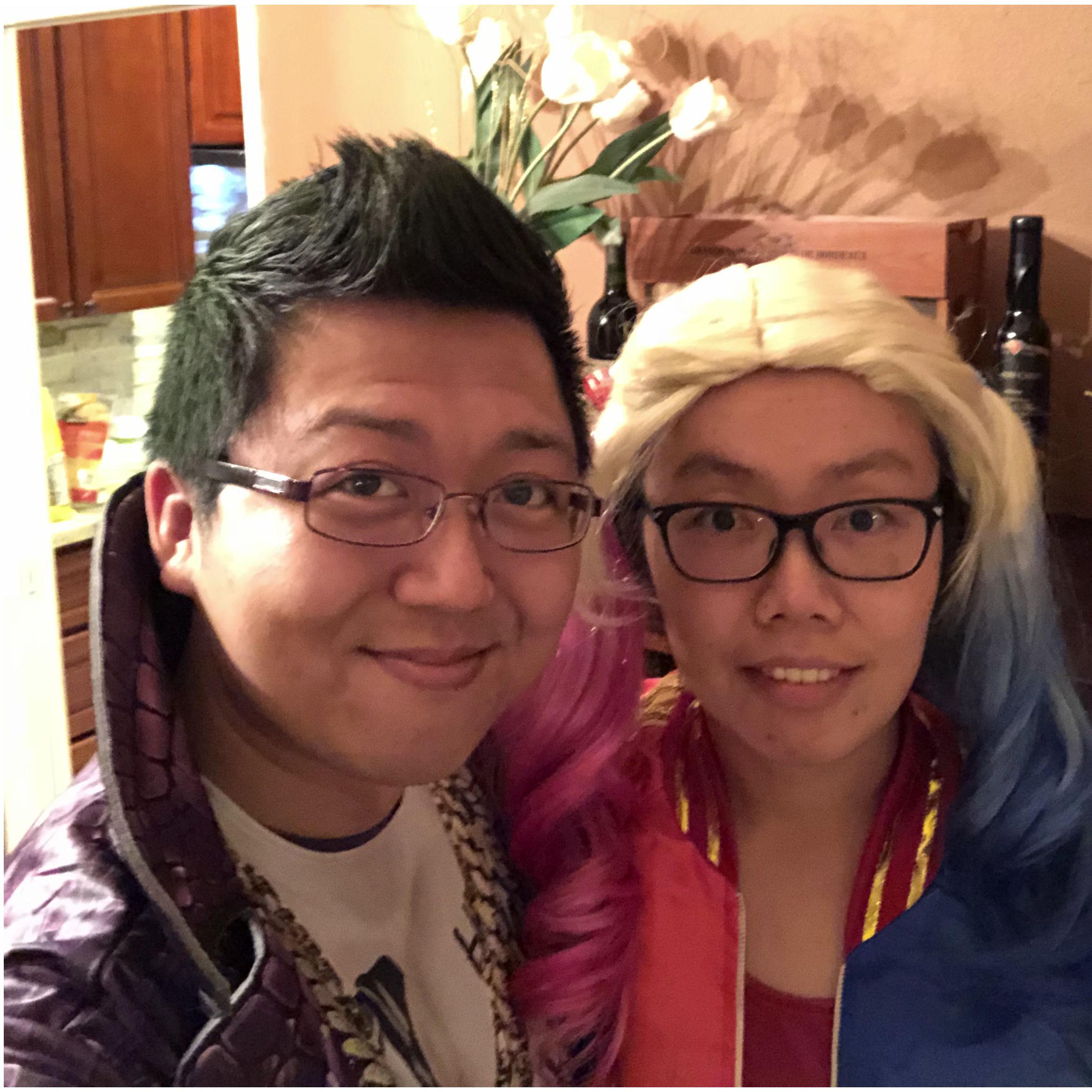 Joker and Harley Quinn for Halloween