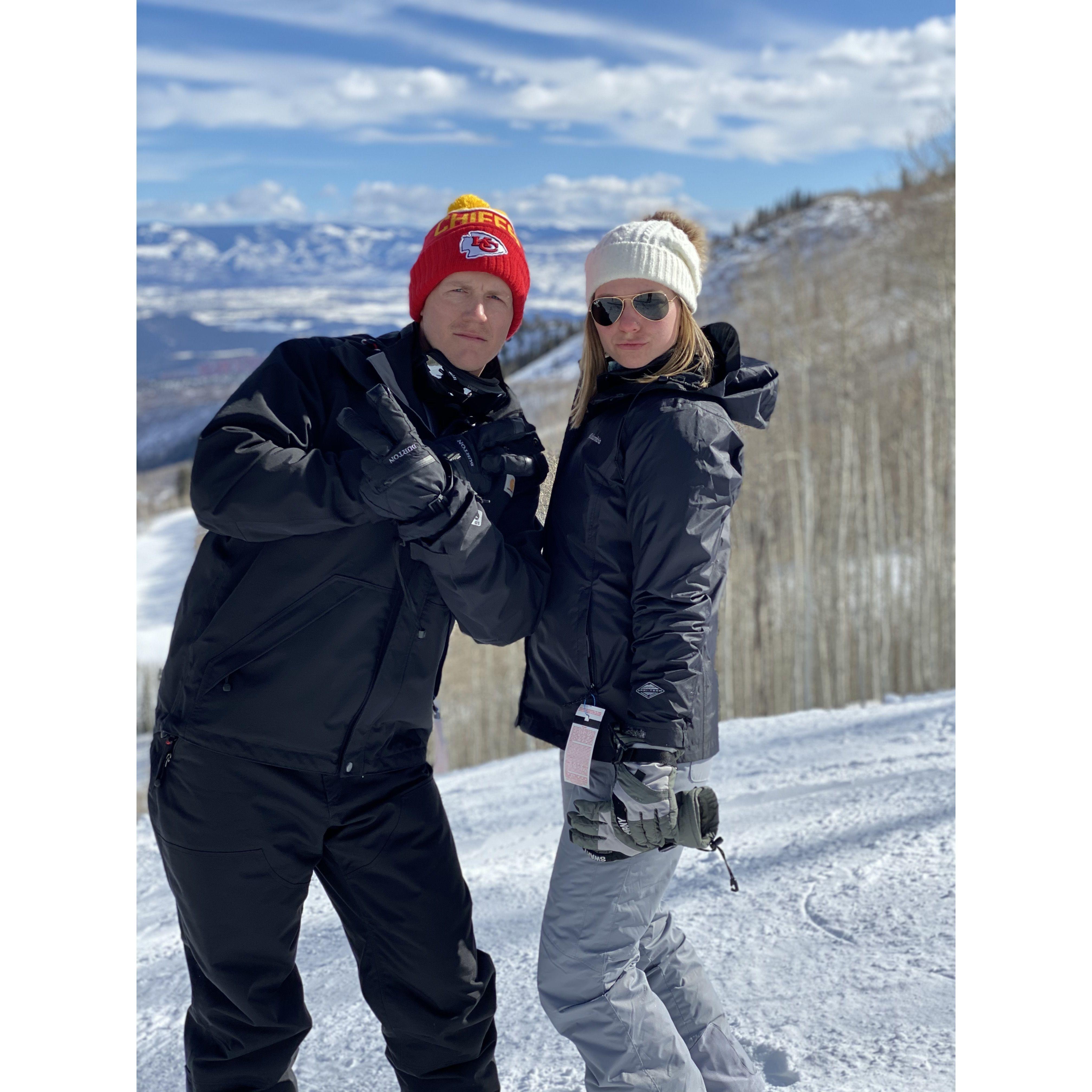 First annual ski trip in CO