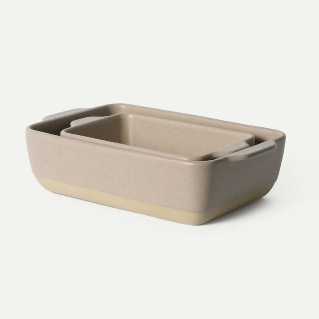 Baking Pans - Mushroom /7x11in & Loaf Pan - Set of 2