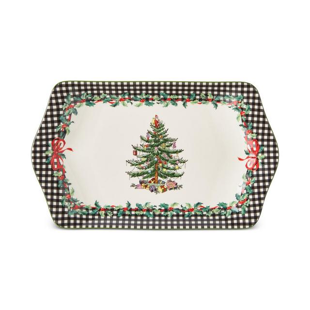 Spode Christmas Tree 2024 Annual Dessert Tray