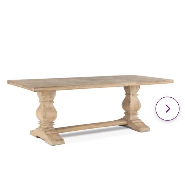 Ophelia & Co. Petrey Mango Wood Dining Table | Wayfair