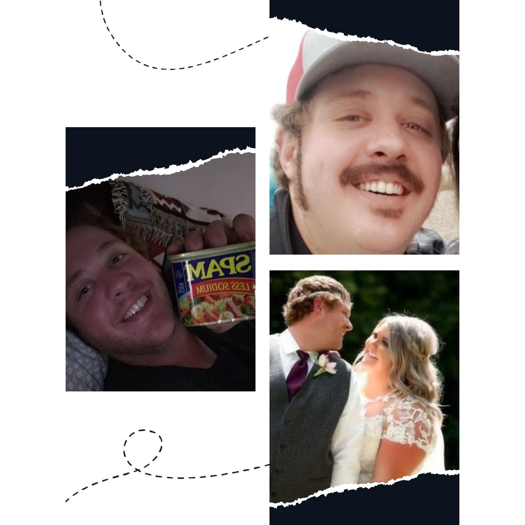Levi Vollmer, groomsman and brother-in-law of the groom.