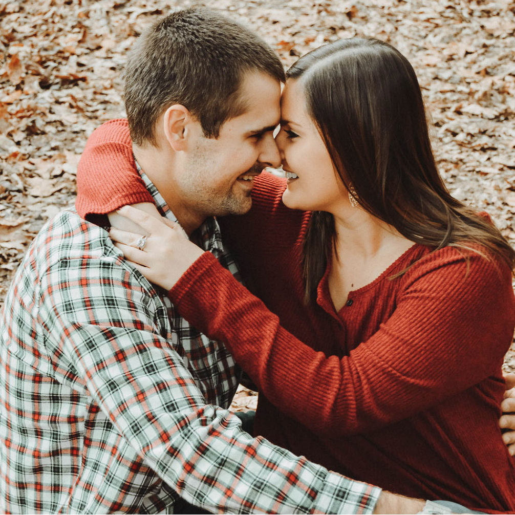 Fall photo shoot at Yates Mill
