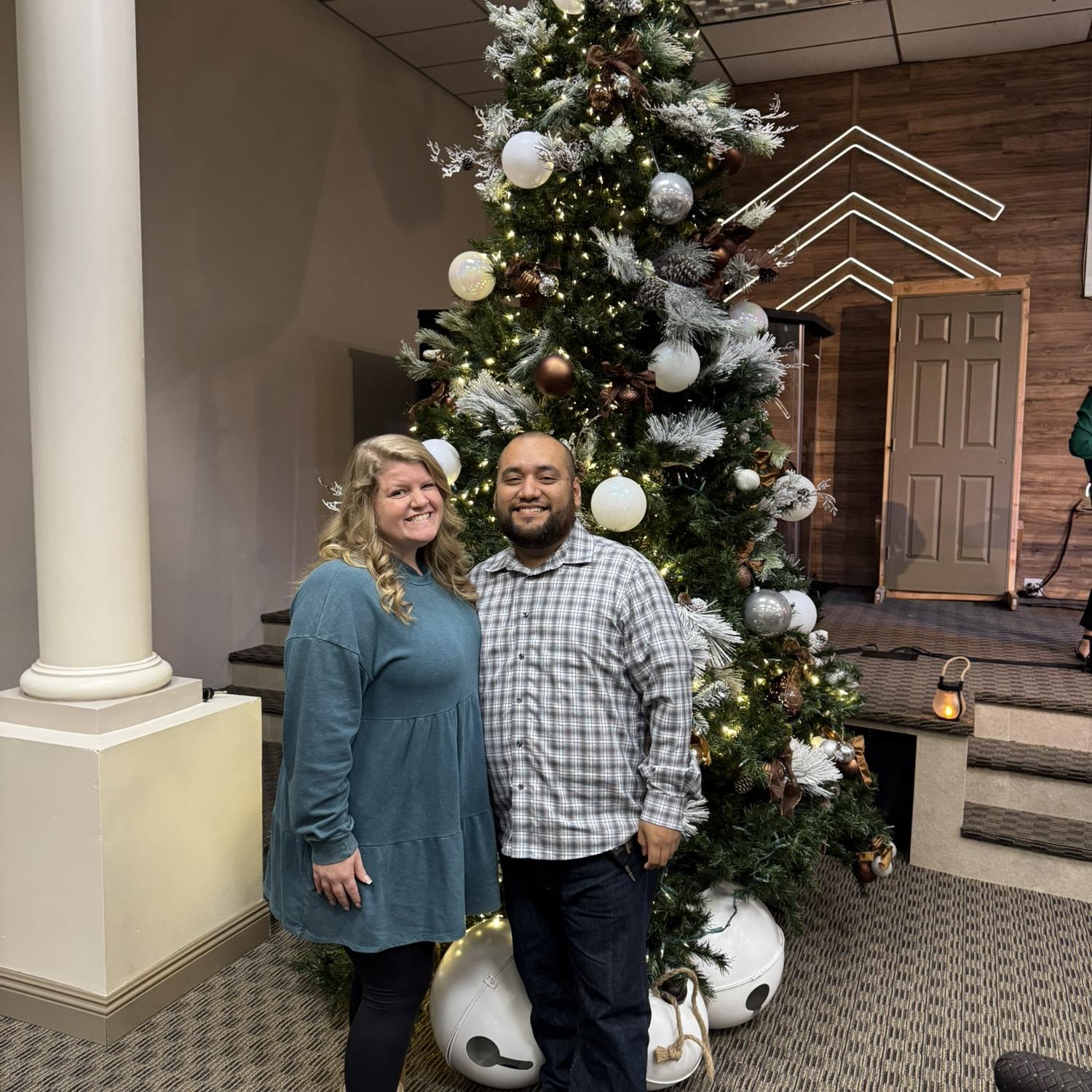 Our first Christmas Eve together!