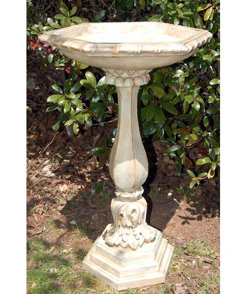 Acanthus Leaf Birdbath