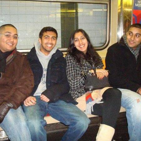With Obaid, Sajni and Aalap