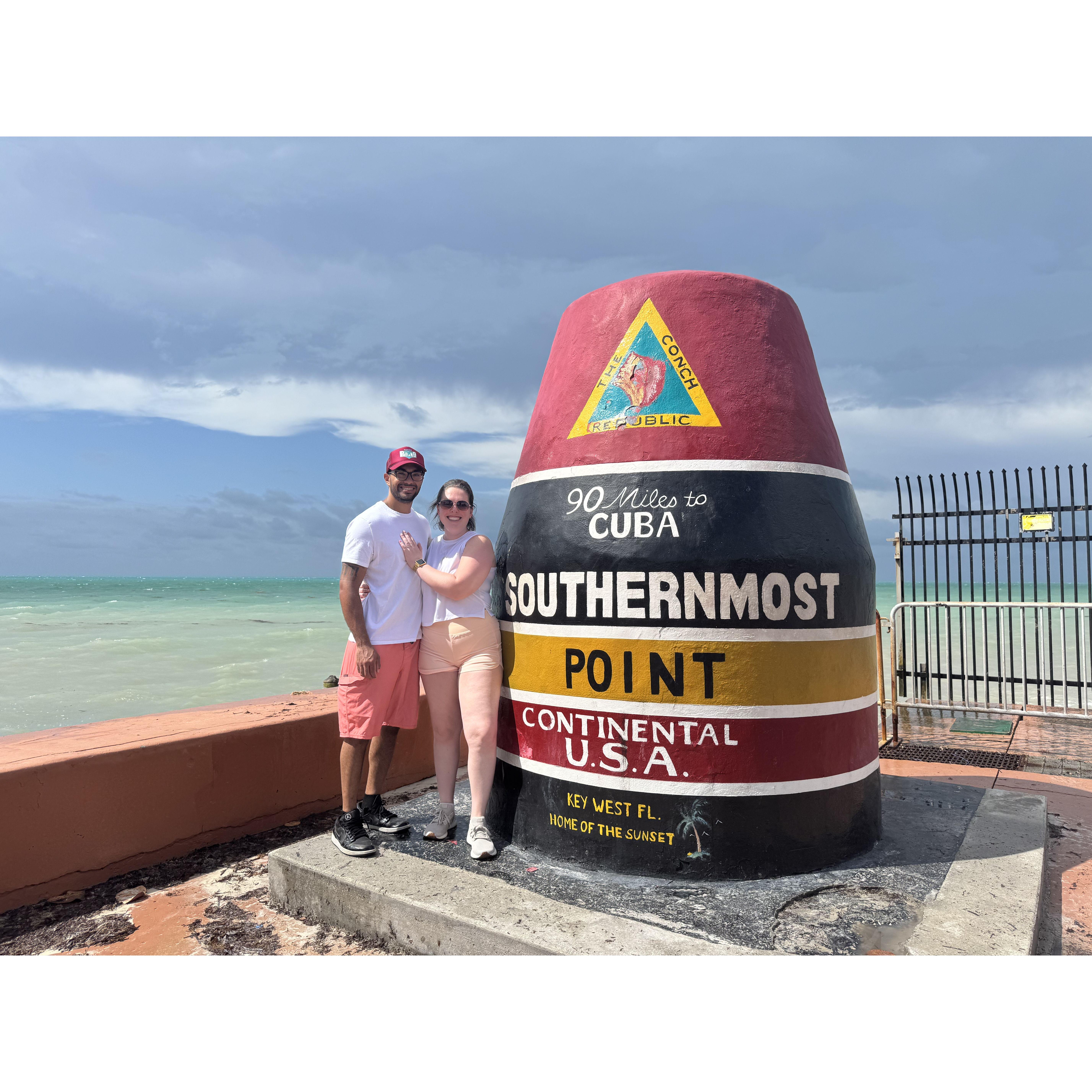 April 25-27, 2025: We took our first vacation together (where no one was working) to Key West! We had so much fun and had a great weekend