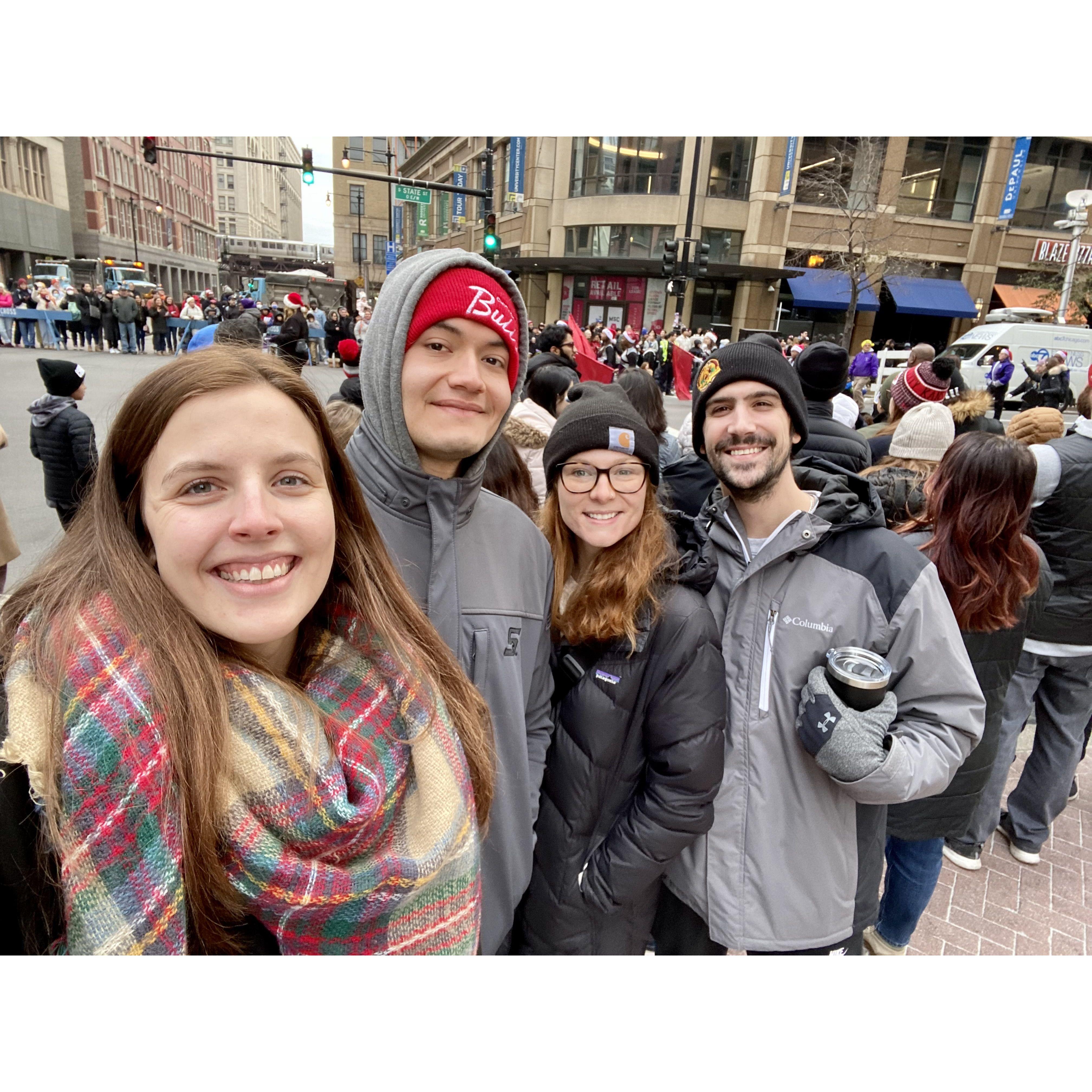 Thanksgiving Parada with Corey & V!