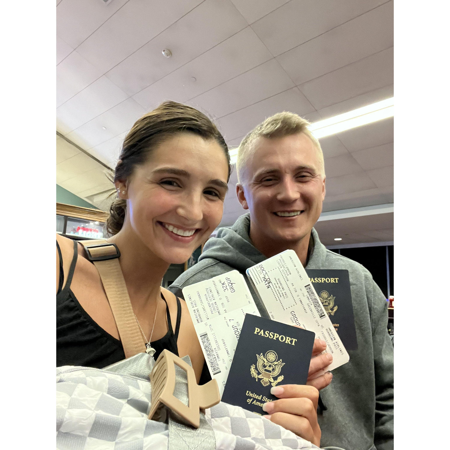 Our first trip together out of the country!