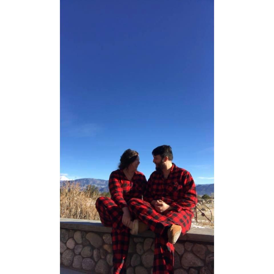 Our first Thanksgiving together in Buena Vista, Colorado with Daniel's Family