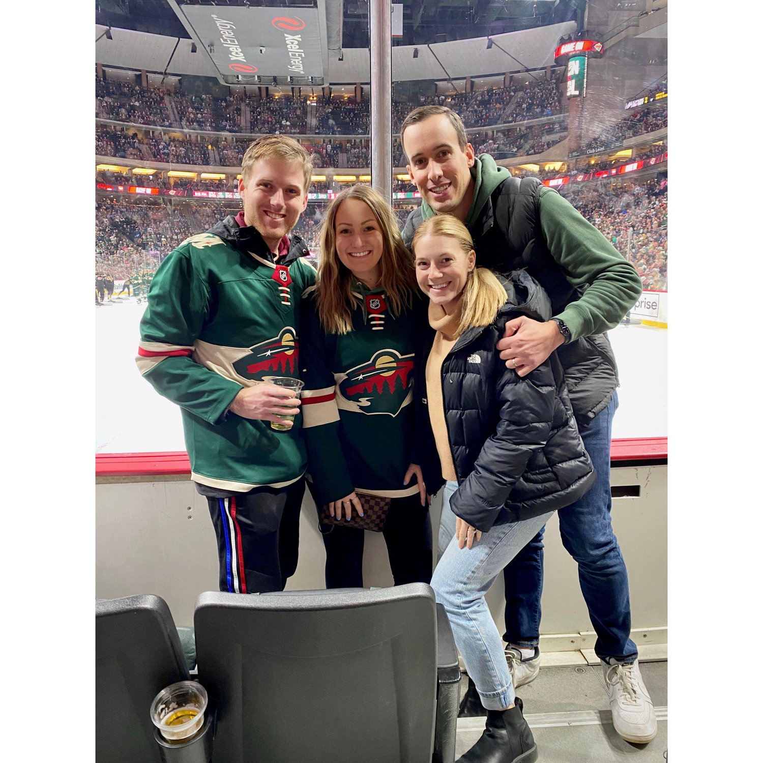 Wild game with Tyler and Kristin