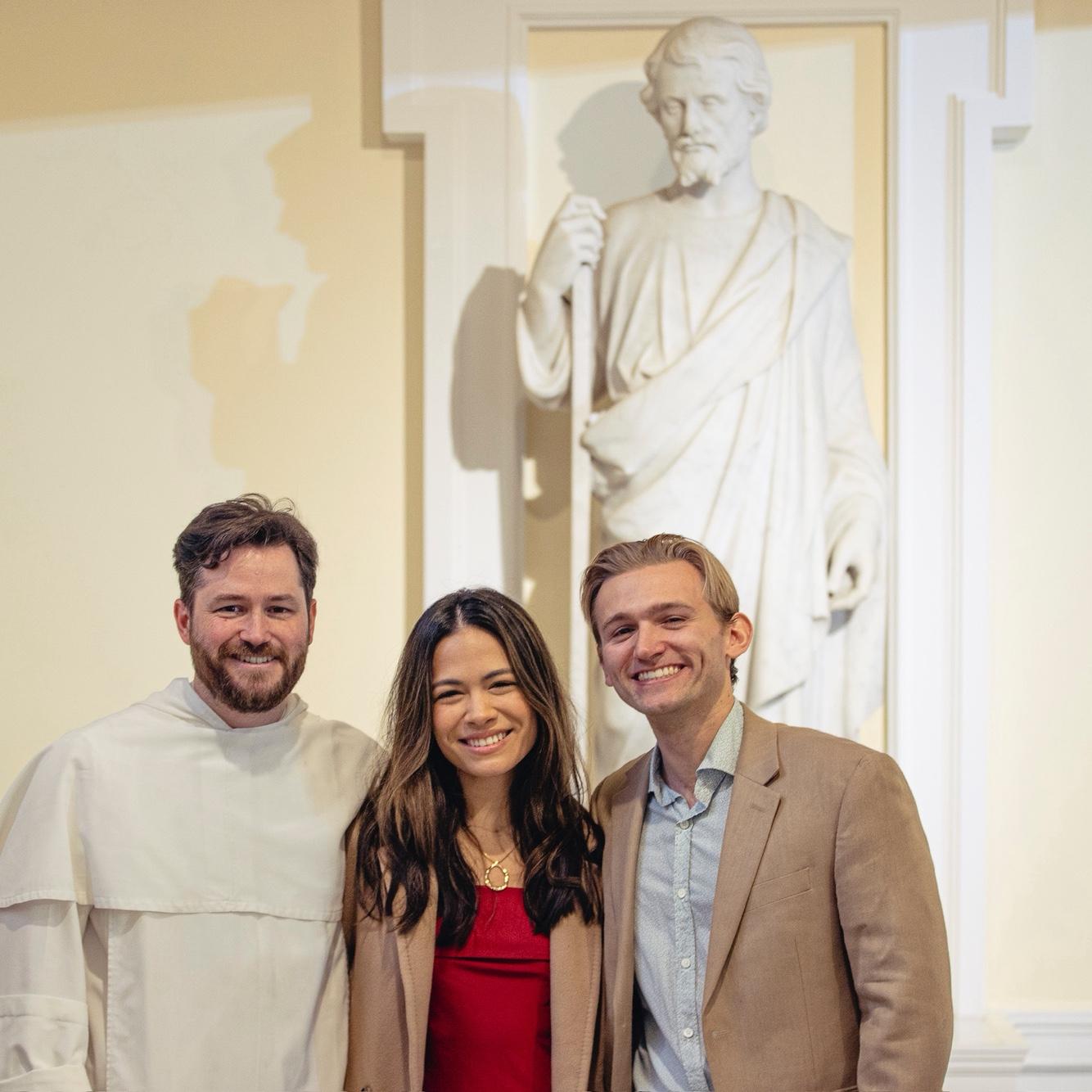 This is the guy officiating our wedding!!! His name is Fr. Jonah, and he is the best.