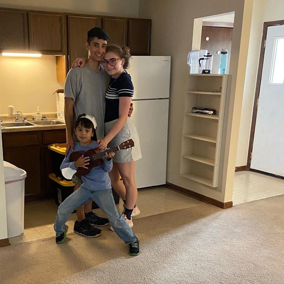 Our first apartment together!