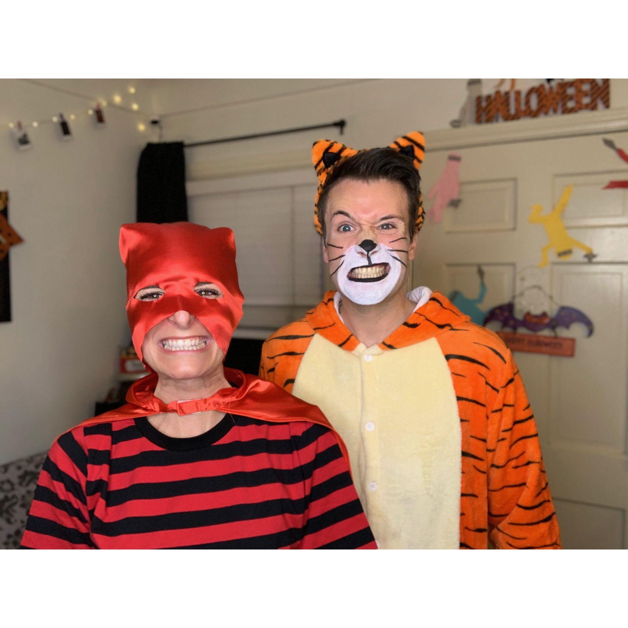 Stupendous Man and Hobbes!