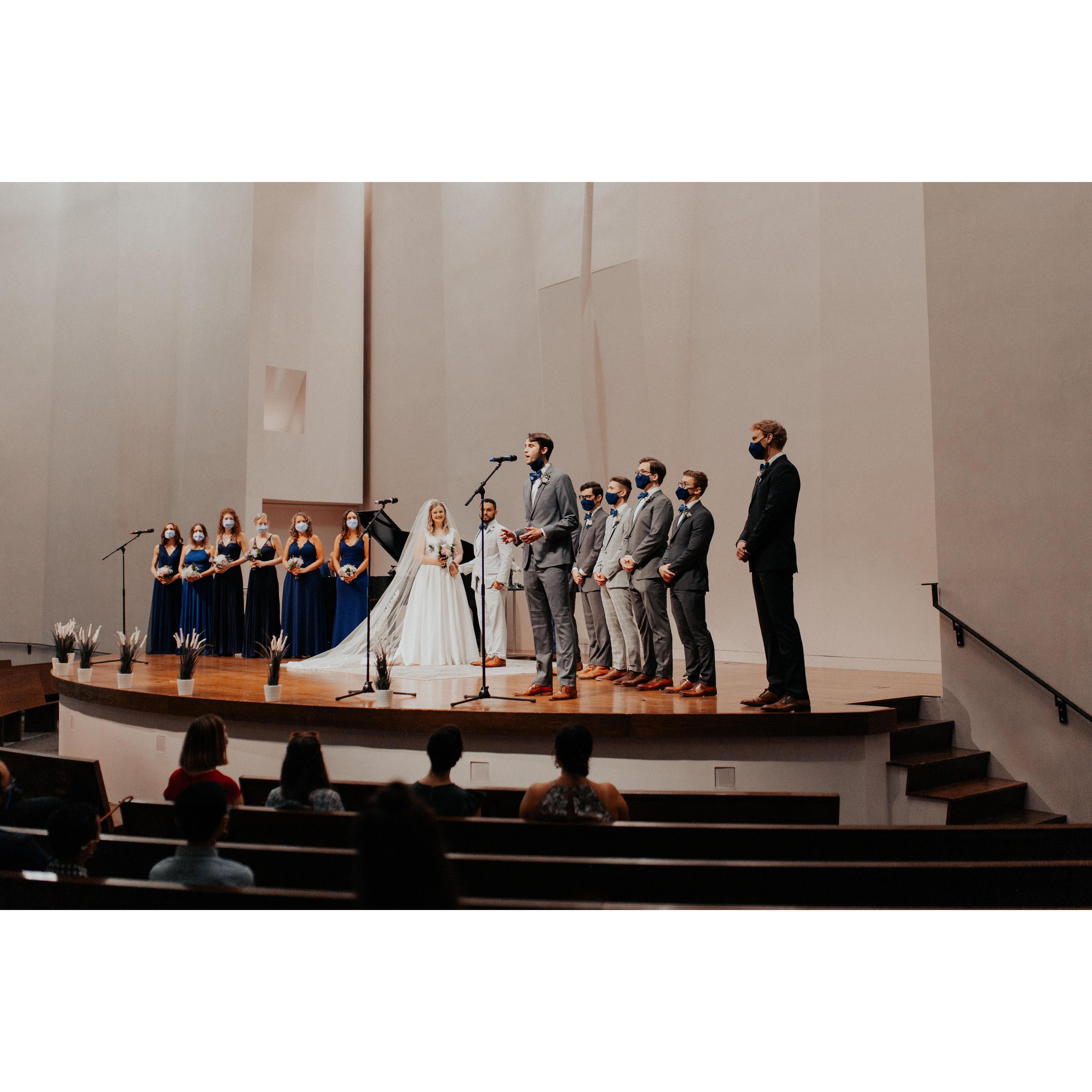 Our pandemic wedding
