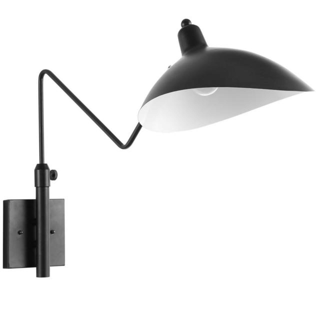 Modway View Wall Lamp in Black