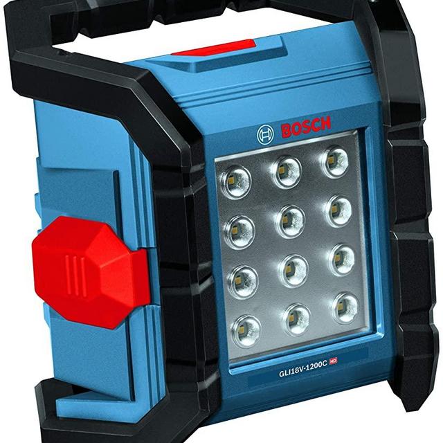 BOSCH GLI18V-1200CN 18V Lithium-Ion Bluetooth Connected 1,200 Lumens LED Floodlight (Bare Tool)