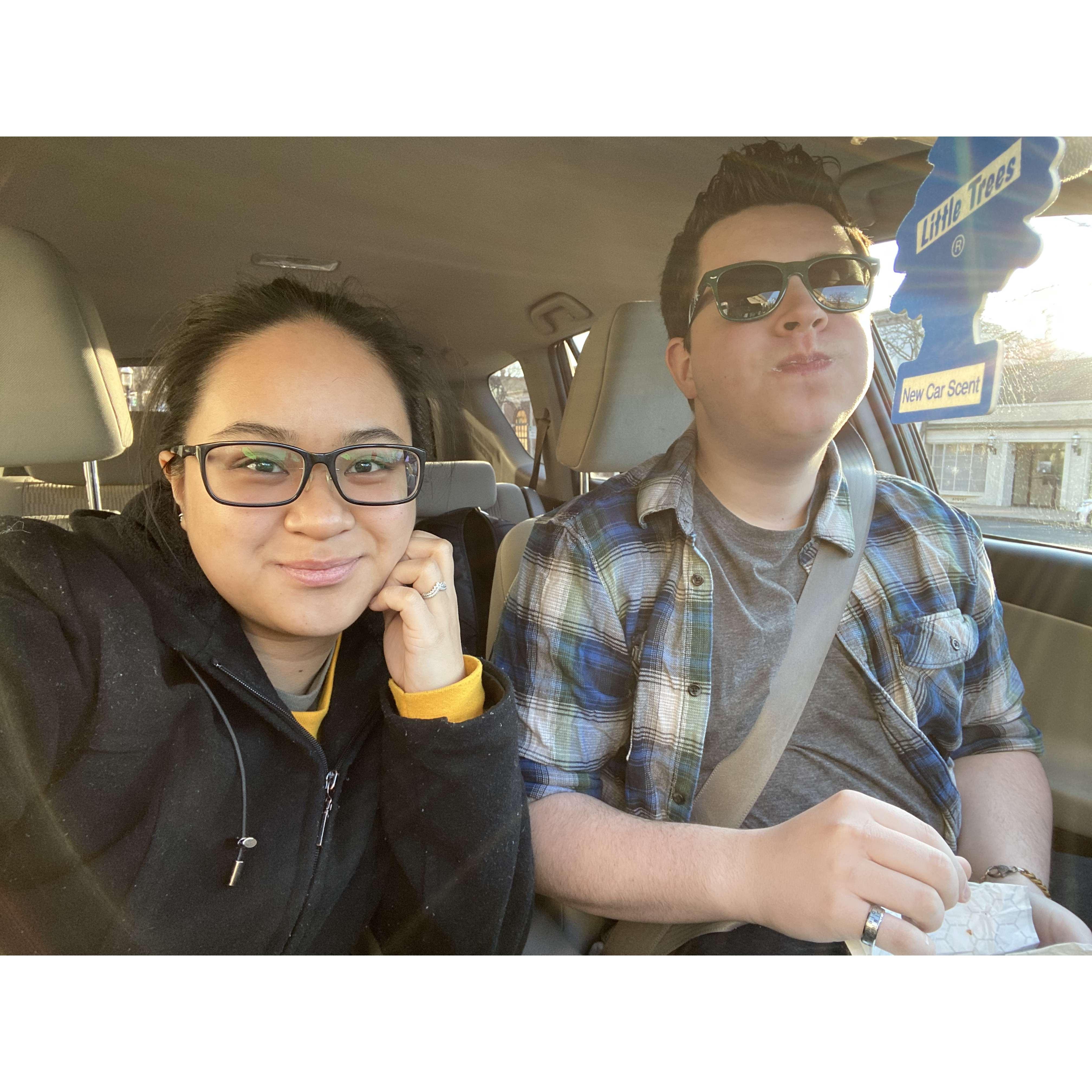 Beginning of 2020: Headed to Houlton for Quarantine!
