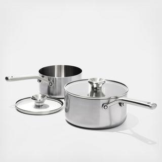 Mira Tri-Ply Saucepan Set, 4-Piece