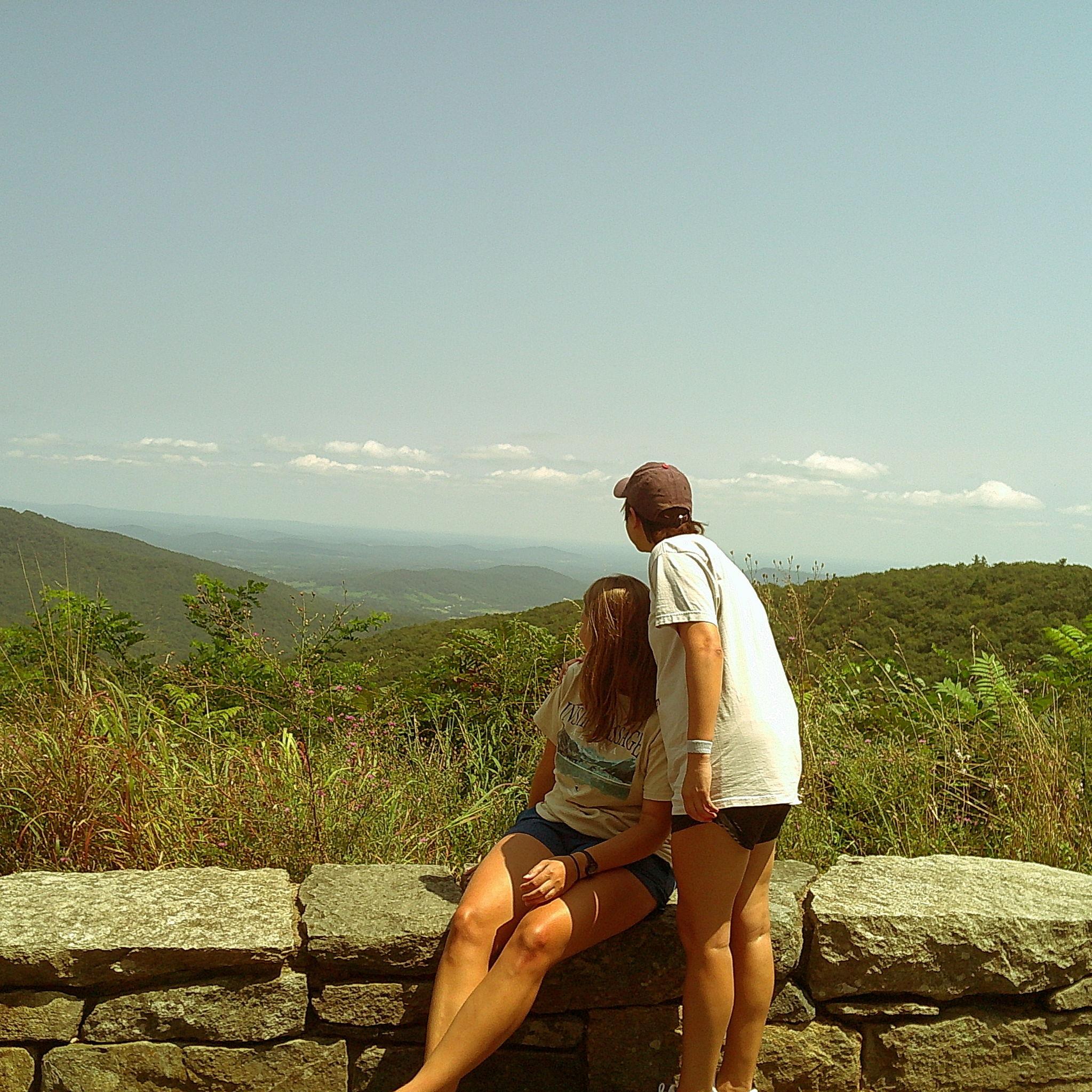 A camping trip to Shenandoah (wondering if Alli was going to propose!)