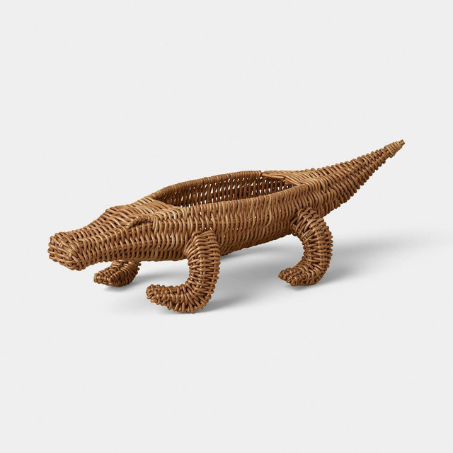 Rattan Alligator Pencil Holder - Threshold™