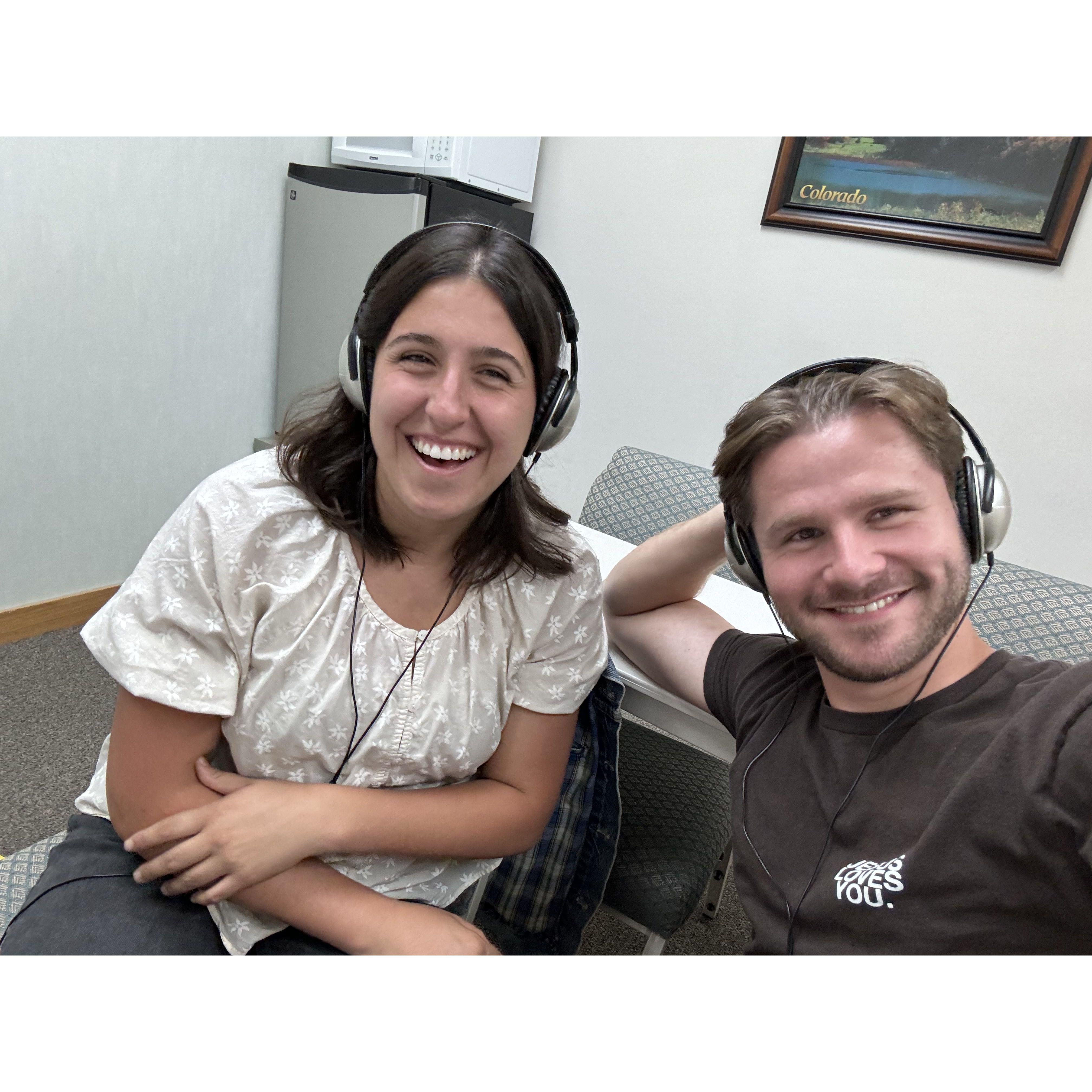Jaden is interning in CO! Tobie joins her in the counseling room <3