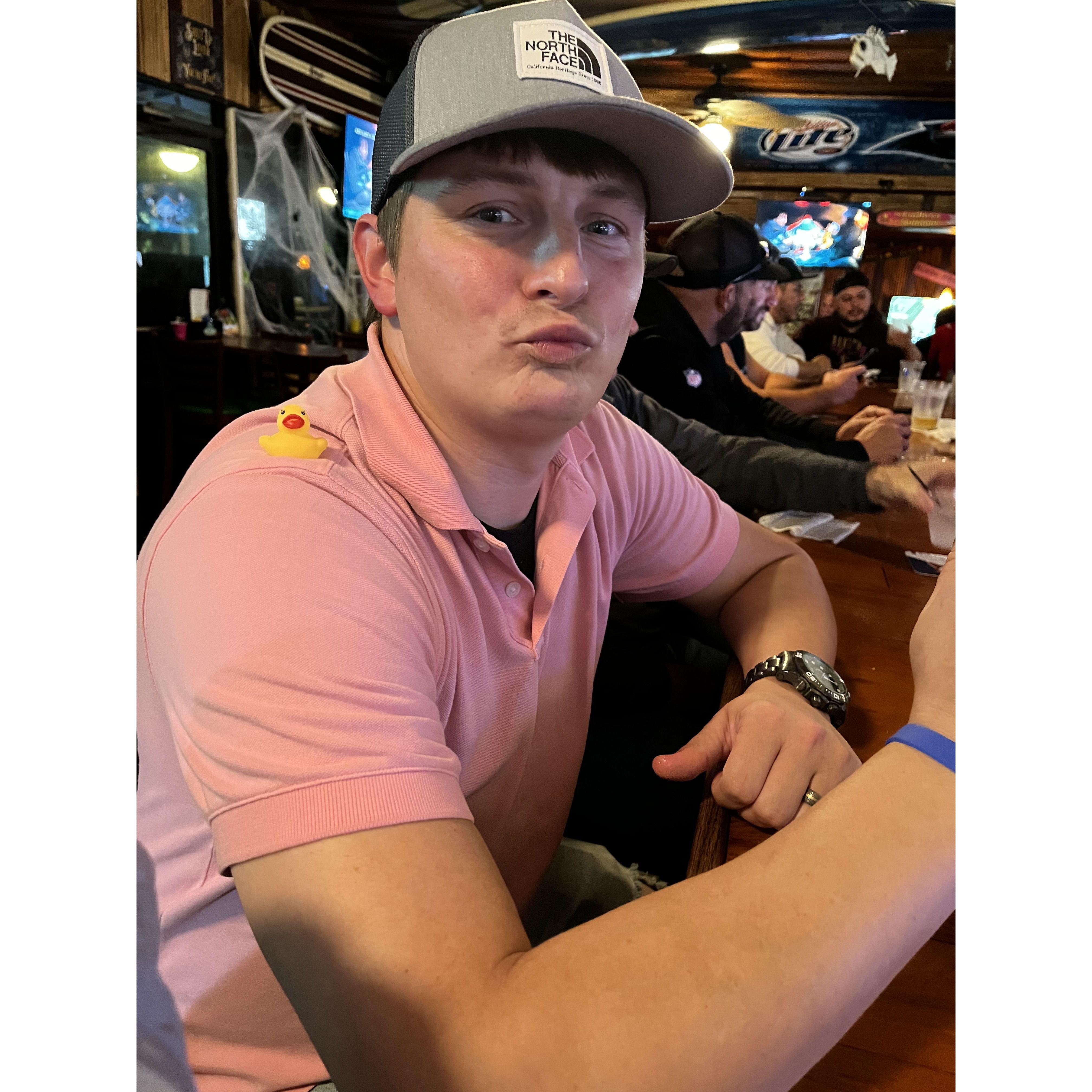 South Carolina duck face