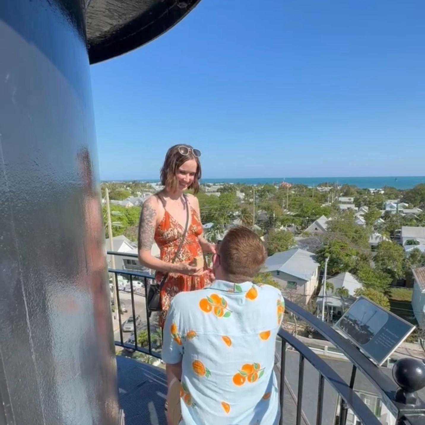 Proposal in Key West Fl!!