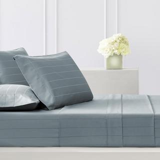 Sullivan Pinstripe 4-Piece Sheet Set