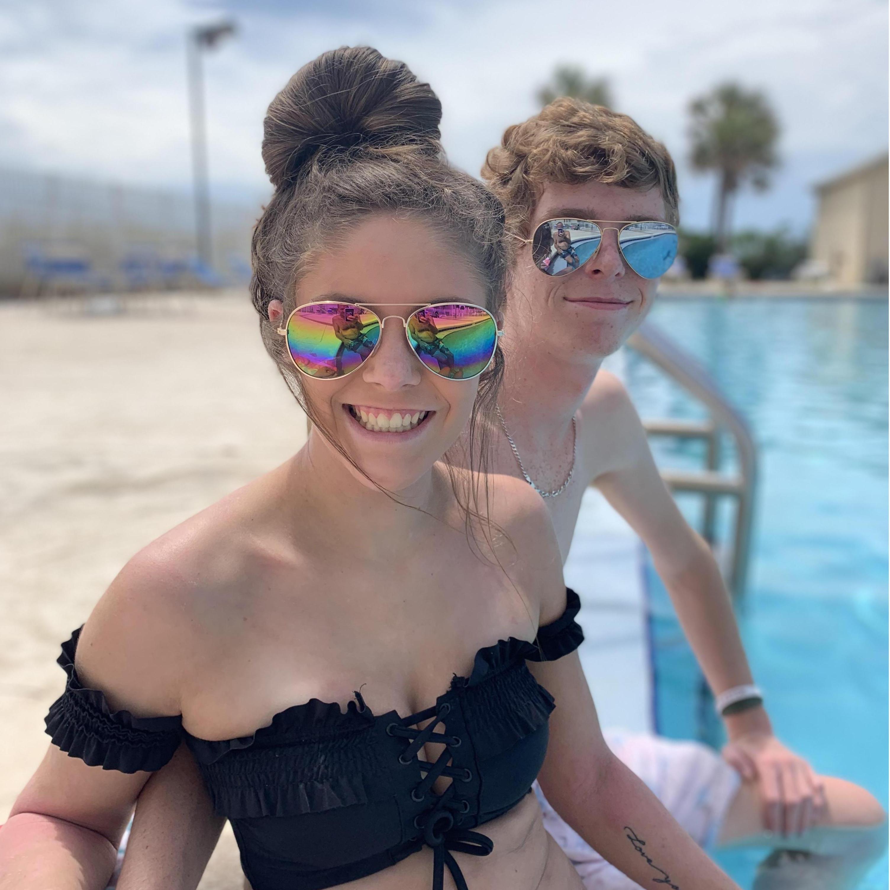 Our first vacation together!