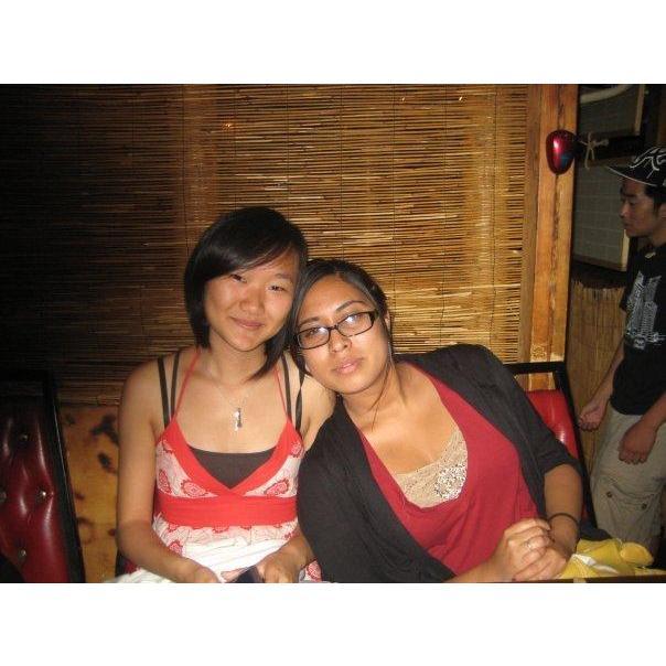 When Jess and Feemi use to sneak into bars in high school.