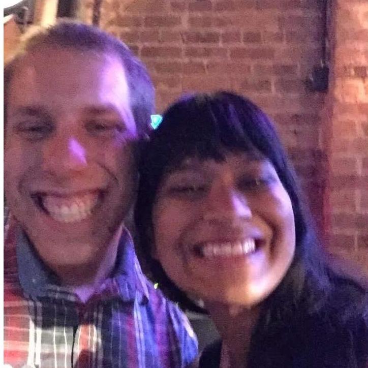 Our first photo together! On my birthday first year of medical school