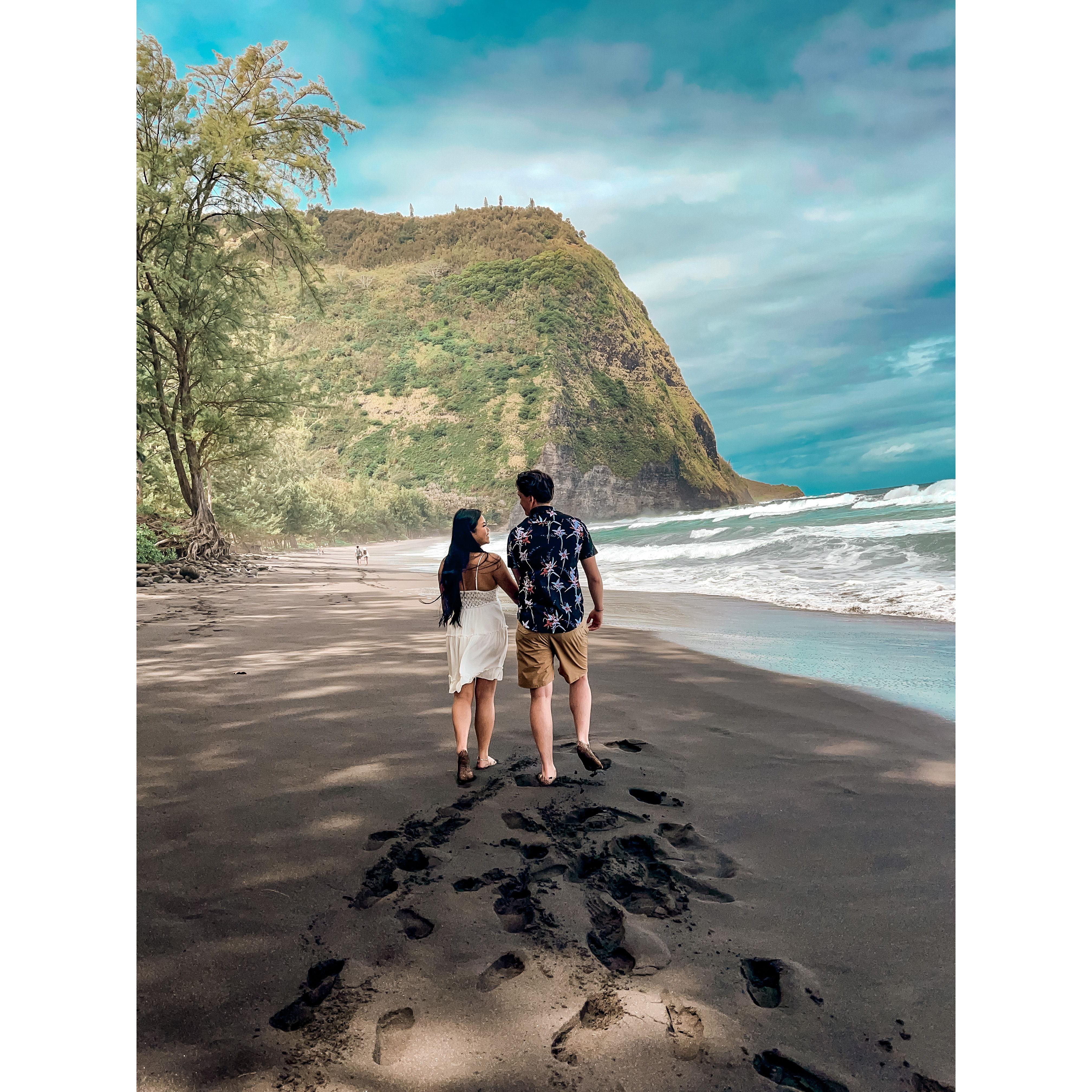 Hawaii's Black Sand Beach